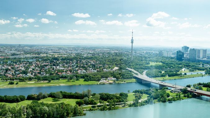 Ausblick Stadt
