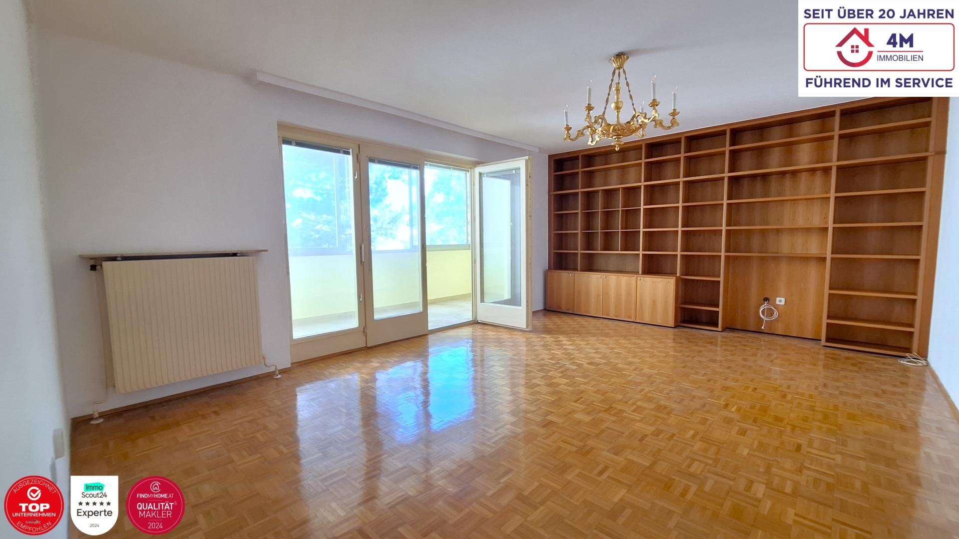    Baden von seiner schönsten Seite - stilvolle Wohnung beim Doblhoffpark / Rosarium!