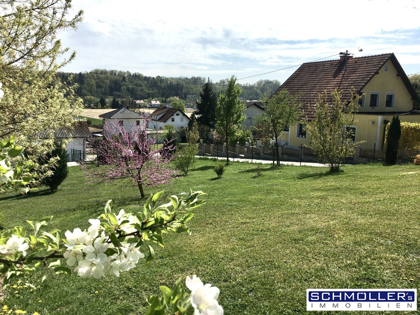 Wunderschönes Baugrundstück mit Baumbestand und Garage - Ansicht 5
