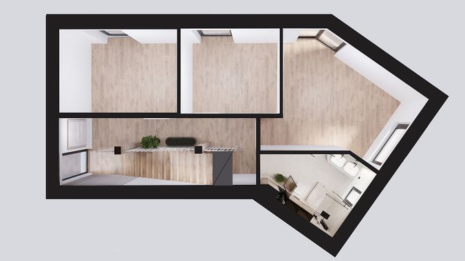 3D Grundriss 1.OG
