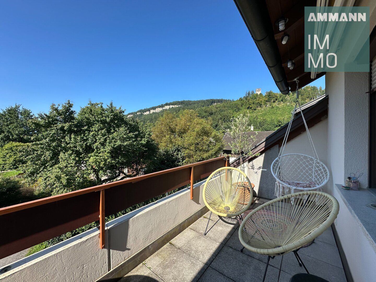 Gemütliche 1,5-Zimmer-Wohnung mit Bergblick in Tosters