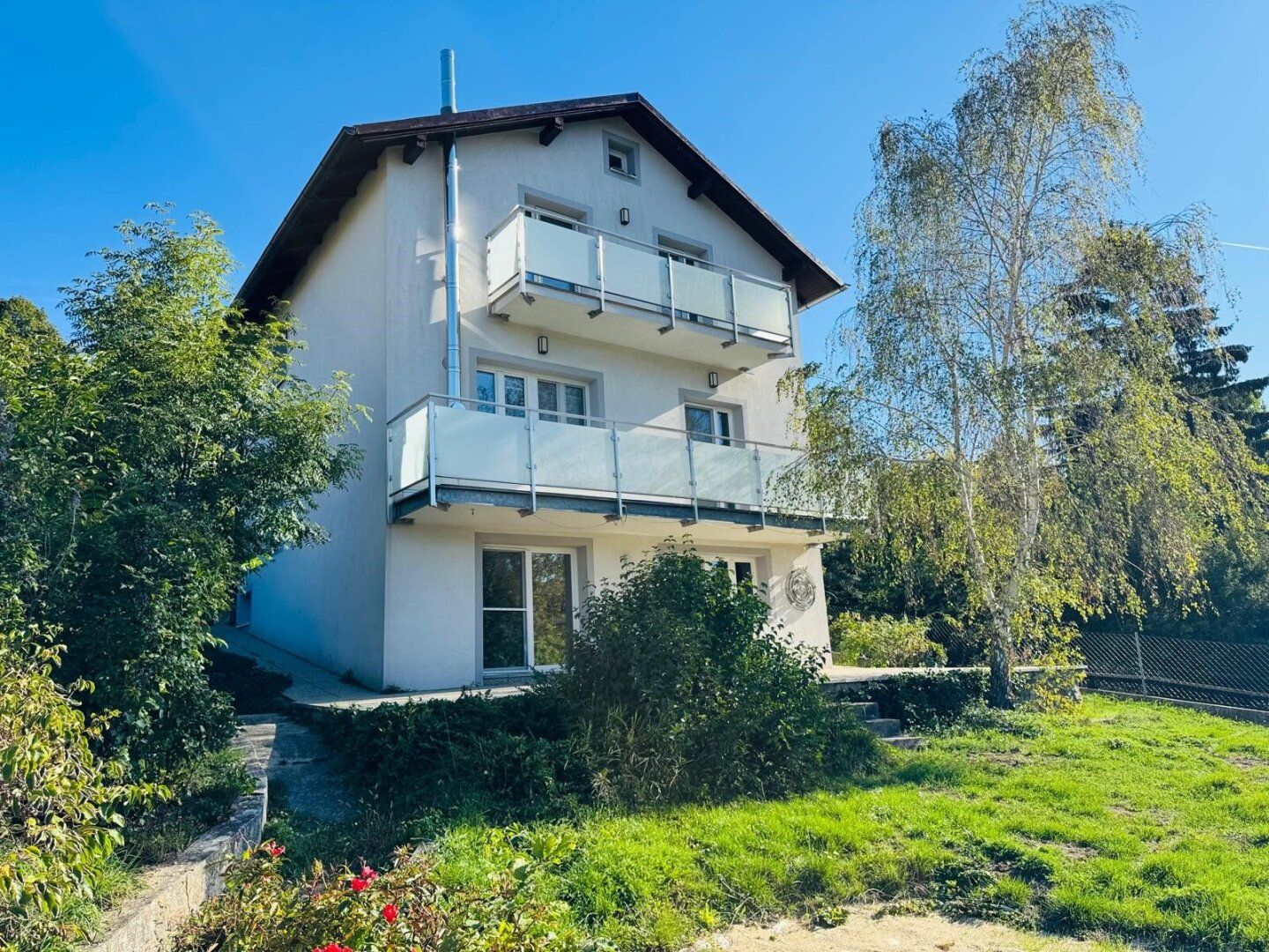 Einfamilienhaus mit sonnigem Fernblick und großem Garten inkl. Garage