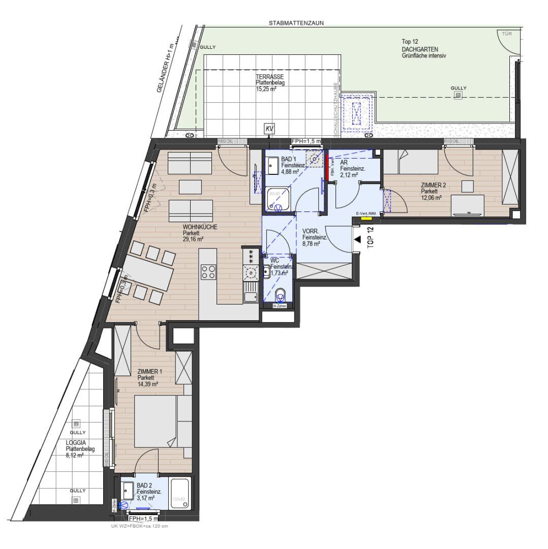 Wohnung – Wien, Mühlschüttel, Donaufeld - Ansicht 3