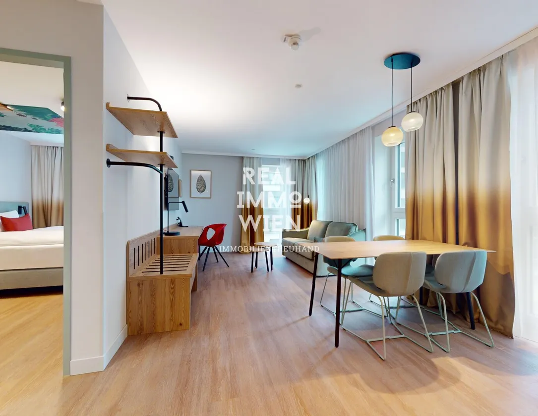 2 Zimmer - Wohnung in einem Aparthotel in Wien