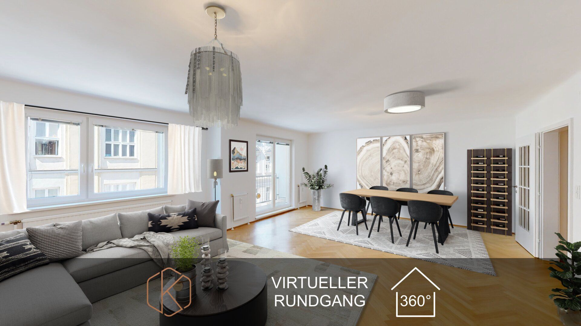 Wohntraum im 4. Bezirk | hoher Wohnkomfort | 4 Zimmer | 2 Bäder | Nähe WKO & Palais Schönburg