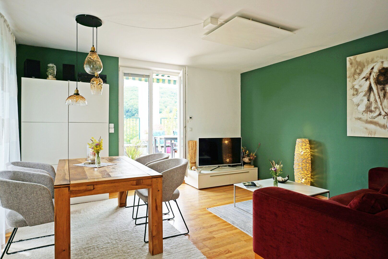 1-soban stan, 69 m²