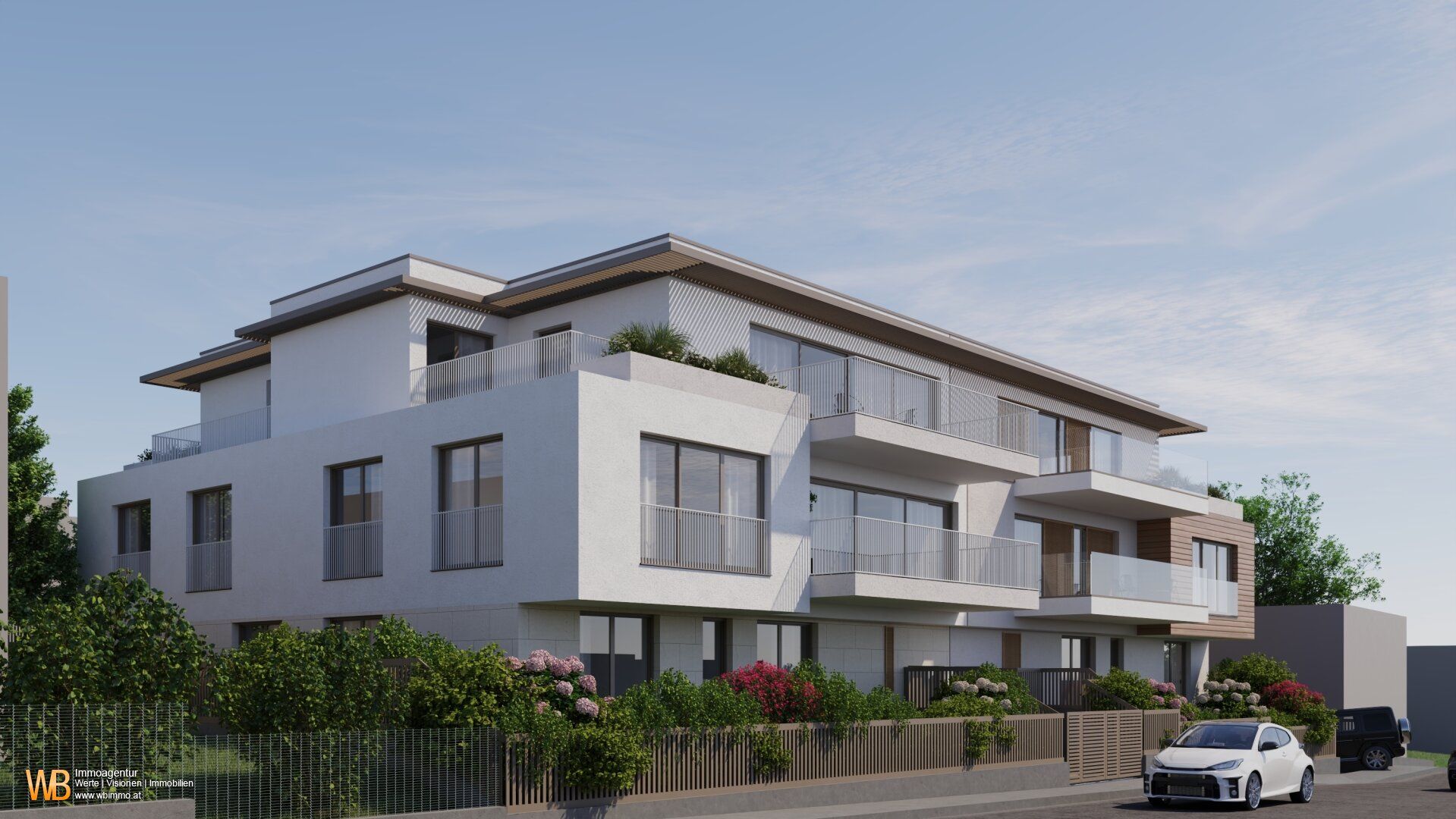 Gartenseitige Balkonwohnung! Perfektes Wohnprojekt in herrlicher Grünruhelage in Breitensee! Höchster Wohnkomfort mit Wärmepumpe, Photovoltaik und Smart Home System!