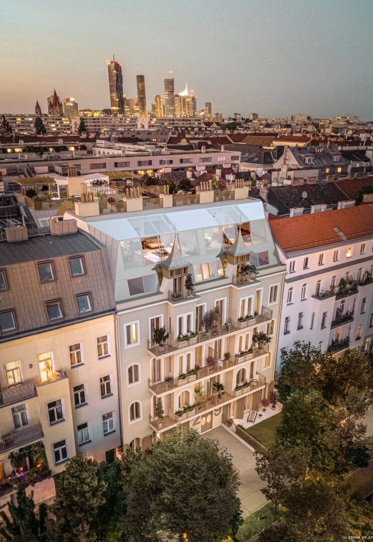 MAISON 29 - L'art de vivre | Sonniger 5-Zimmer-Dachmaisonette mit Dachterrasse und privatem Liftausstieg! Weitblick über den Prater! - Ansicht 3