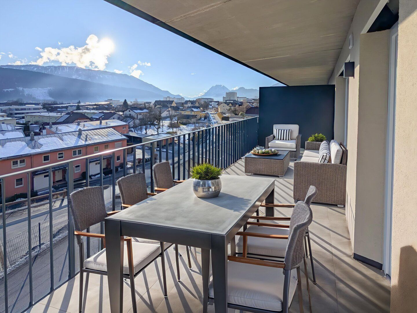 2-Zimmer-Balkonwohnung mit unverbaubaren Blick ins Ennstal