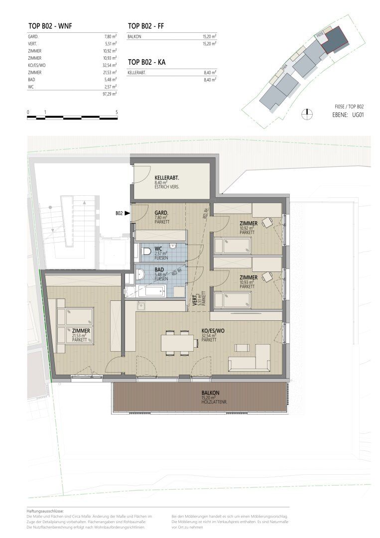 Wohnung – Fiss - Ansicht 2