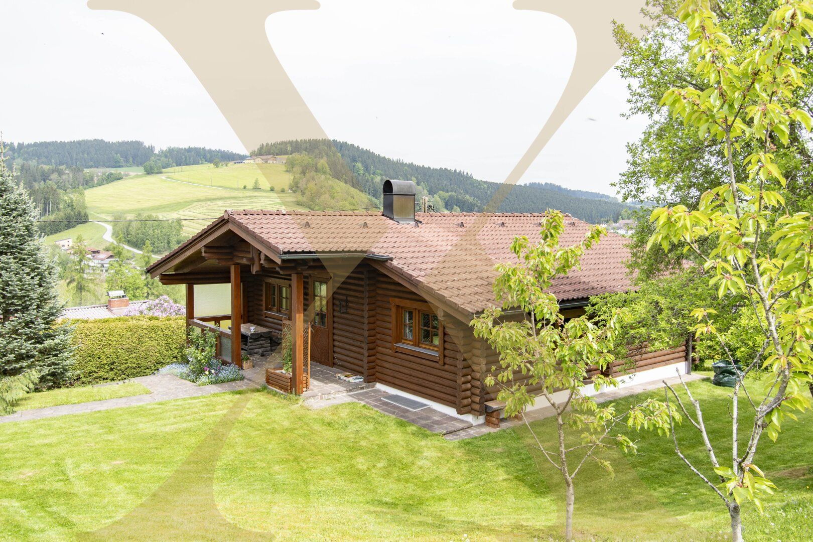 Blockhausidylle in Untergeng (Gemeinde Eidenberg) - Perfekt für naturnahes Wohnen oder als Ferienhaus!