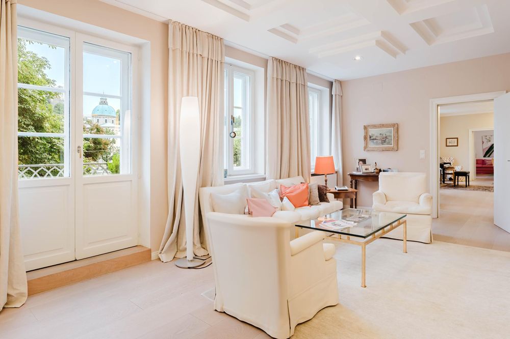 Historischer Blick! 180 m² Altbauwohnung mit Balkon und Festungsblick im Herzen der Salzburger Altstadt - Vista 4