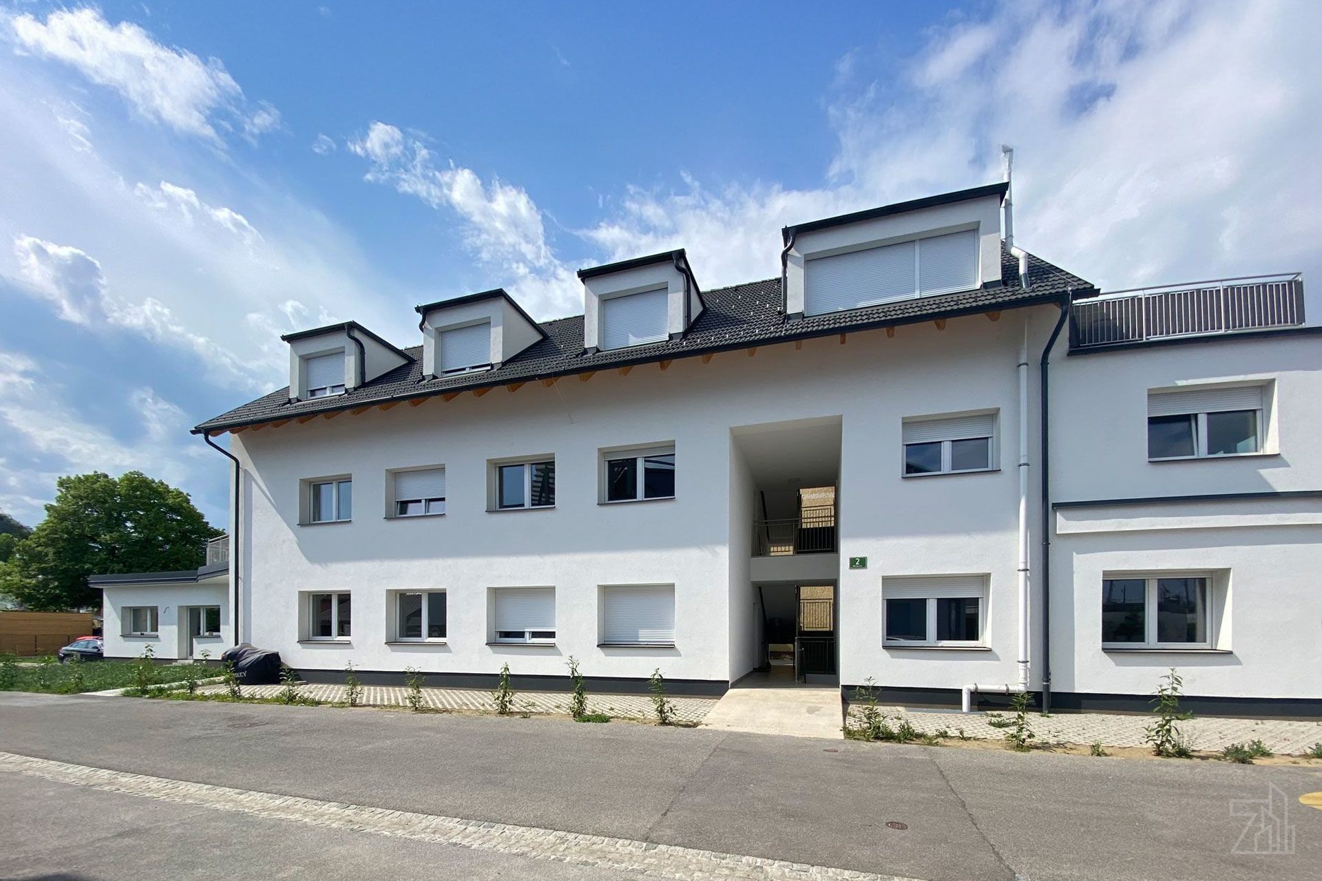 Geräumige 2-Zimmer Wohnung im EG inkl. Küche! Erstbezug! Provisionsfrei!