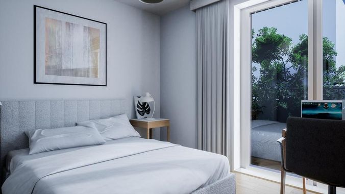 Visualisierung Schlafzimmer