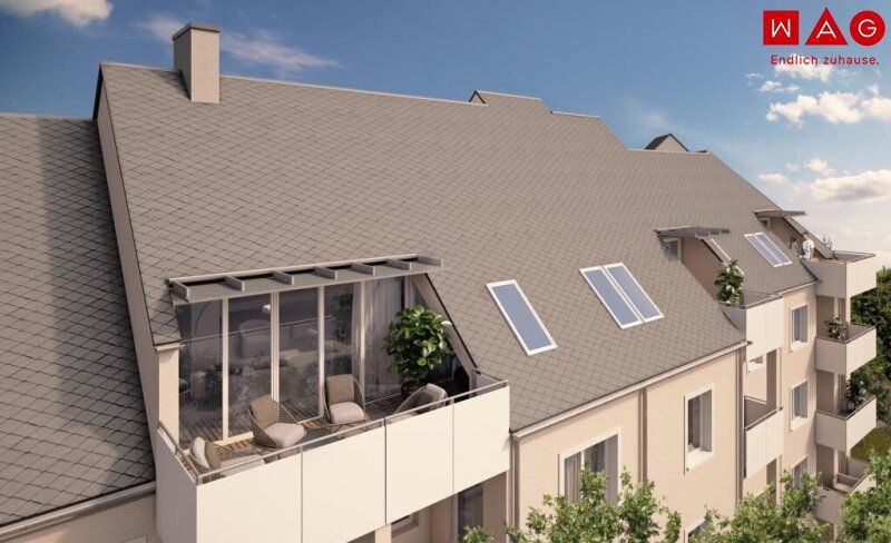 Wohnen über den Dächern von Linz/Oed! Neubau Dachgeschoss-Mietwohnungen mit Penthousecharakter und beeindruckender Aussicht! Höchste Wohn- und Lebensqualität in ruhiger und beliebter Wohngegend! Perfekte Infrastruktur!