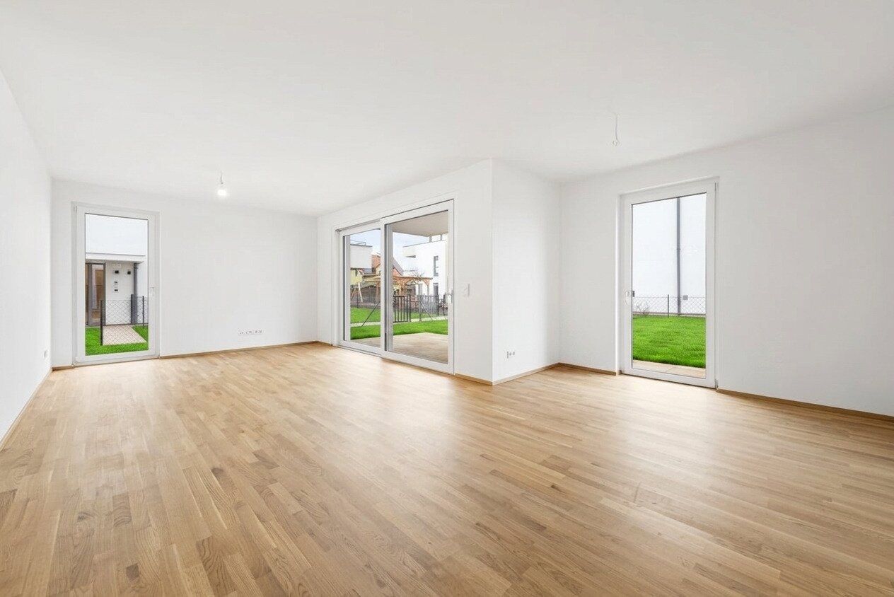 PROVISIONSFREI! Hochwertig konzipierte 3-Zimmer-Wohnung mit Garten | Offene Wohnküche, Schrankraum | Tiefgarage - Ansicht 2