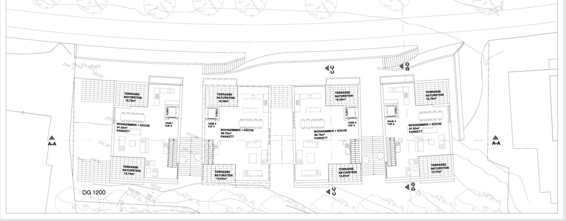 Einzigartiges Grundstück mit baugenehmigten Projekt zum Bau von 12 Luxus-Wohnungen - Mehr