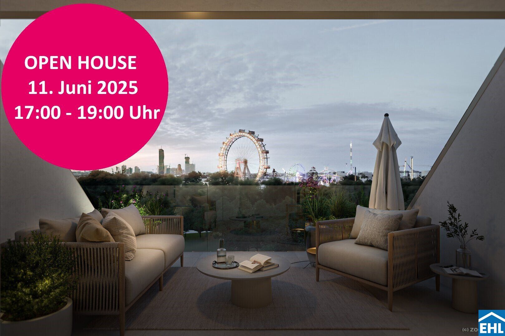 Exklusiver Wohnraum mit Ostausrichtung - grandiose Lage beim Prater!