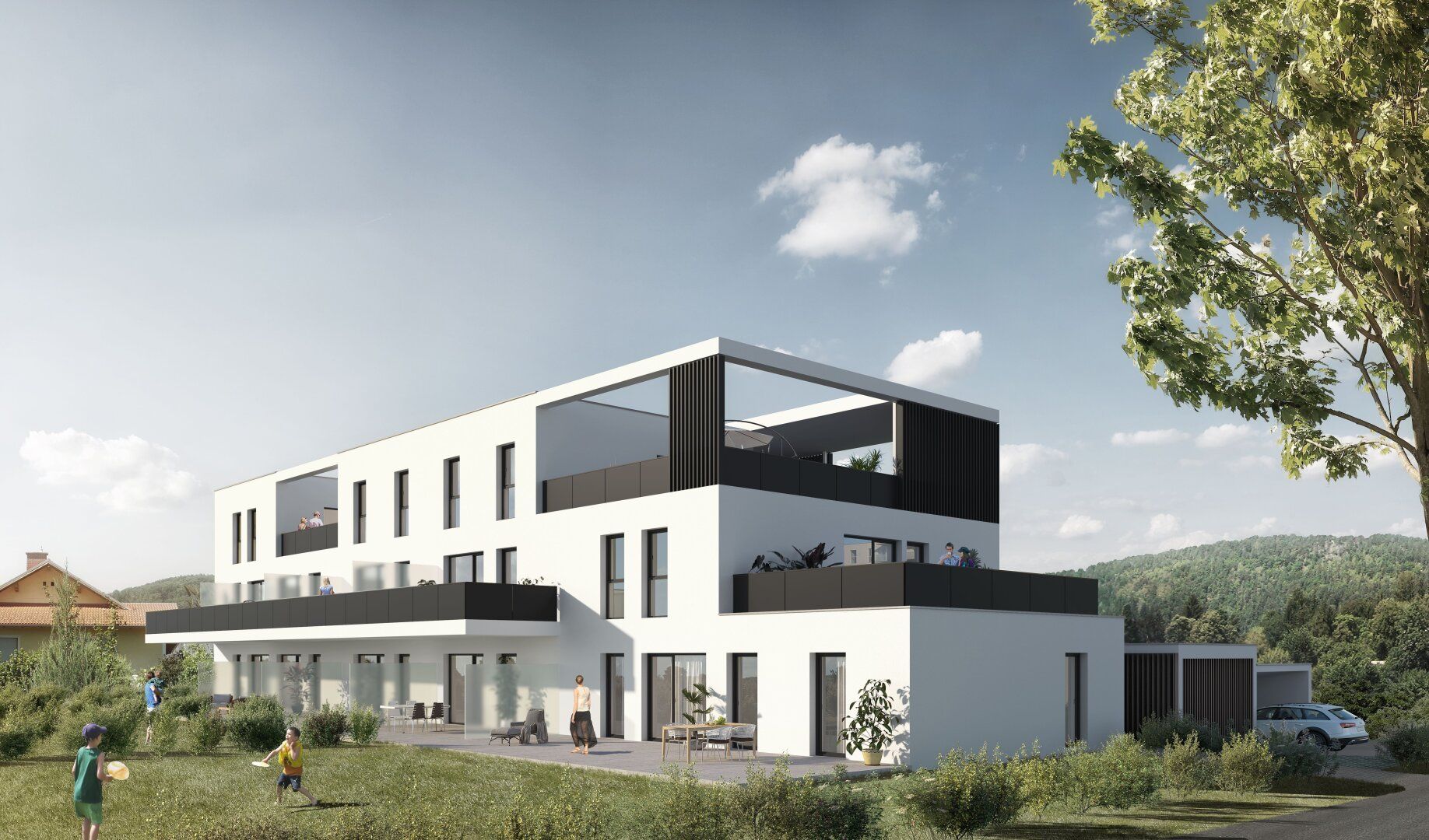 Neubauprojekt in Graz-Gösting - Wohnen im Grünen mit Stil und Privatsphäre! - VERKAUFSSTART