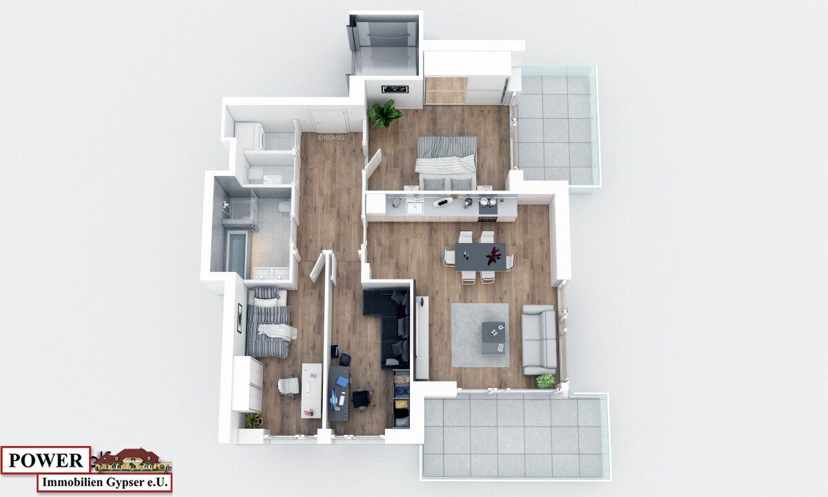 Sonnige 4-Zimmer-Wohnung in Mattighofen: Ihr neues Zuhause mit 2 Balkonen!
