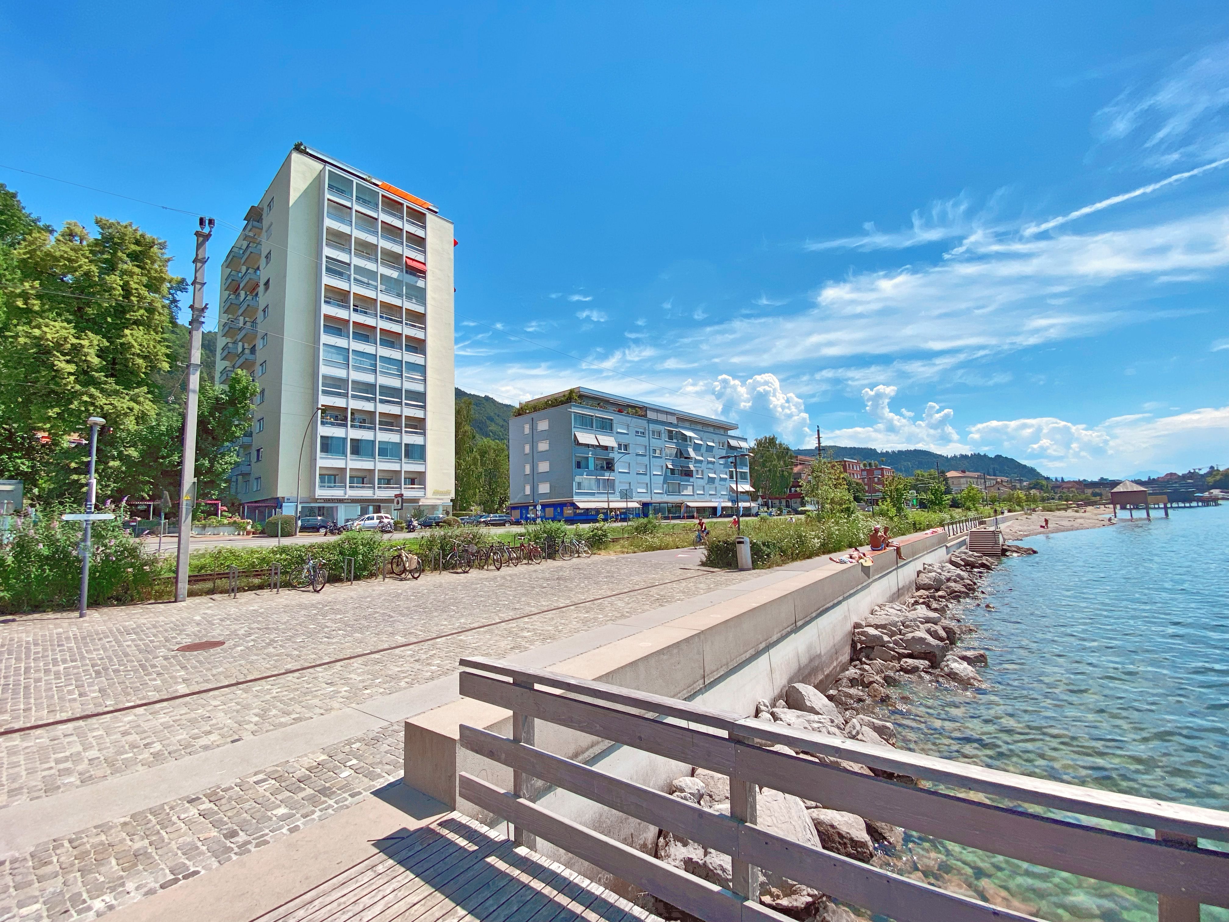 Extravagante Wohnung direkt am Strand des Bodensees