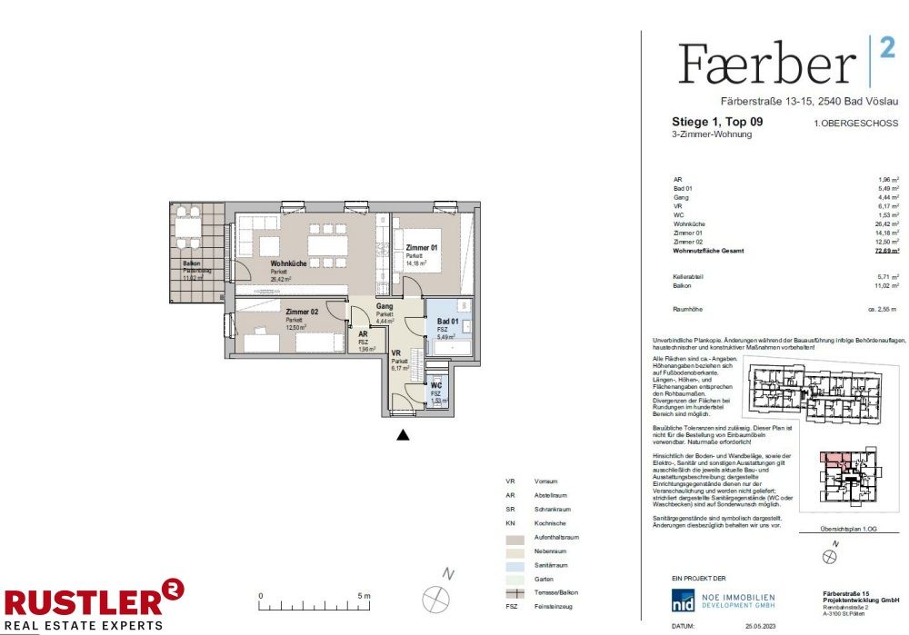 Modernes Apartment mit großzügigem Balkon Ab nun sind Besichtigungen möglich!