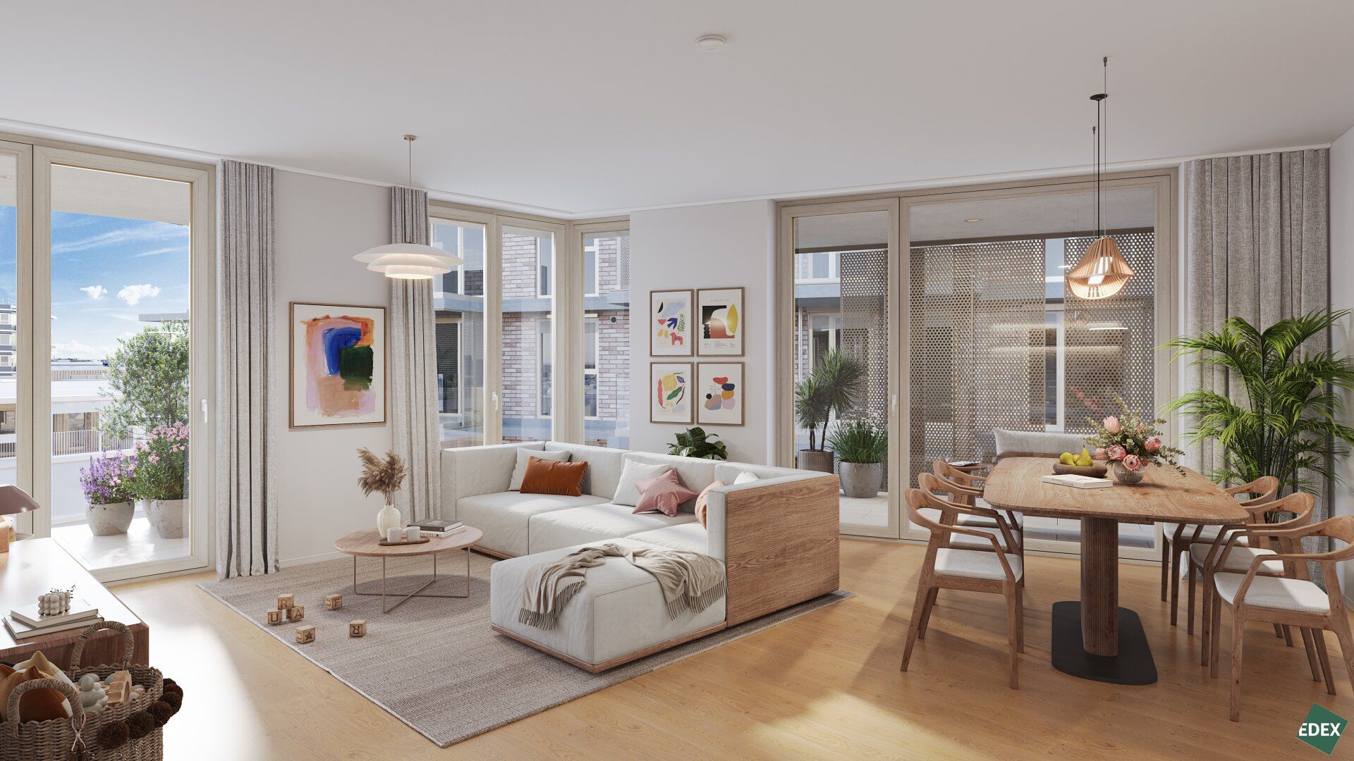 URBAN DAHEIM | Großzügig & durchdacht - Ihr neues Zuhause mit zwei Balkonen