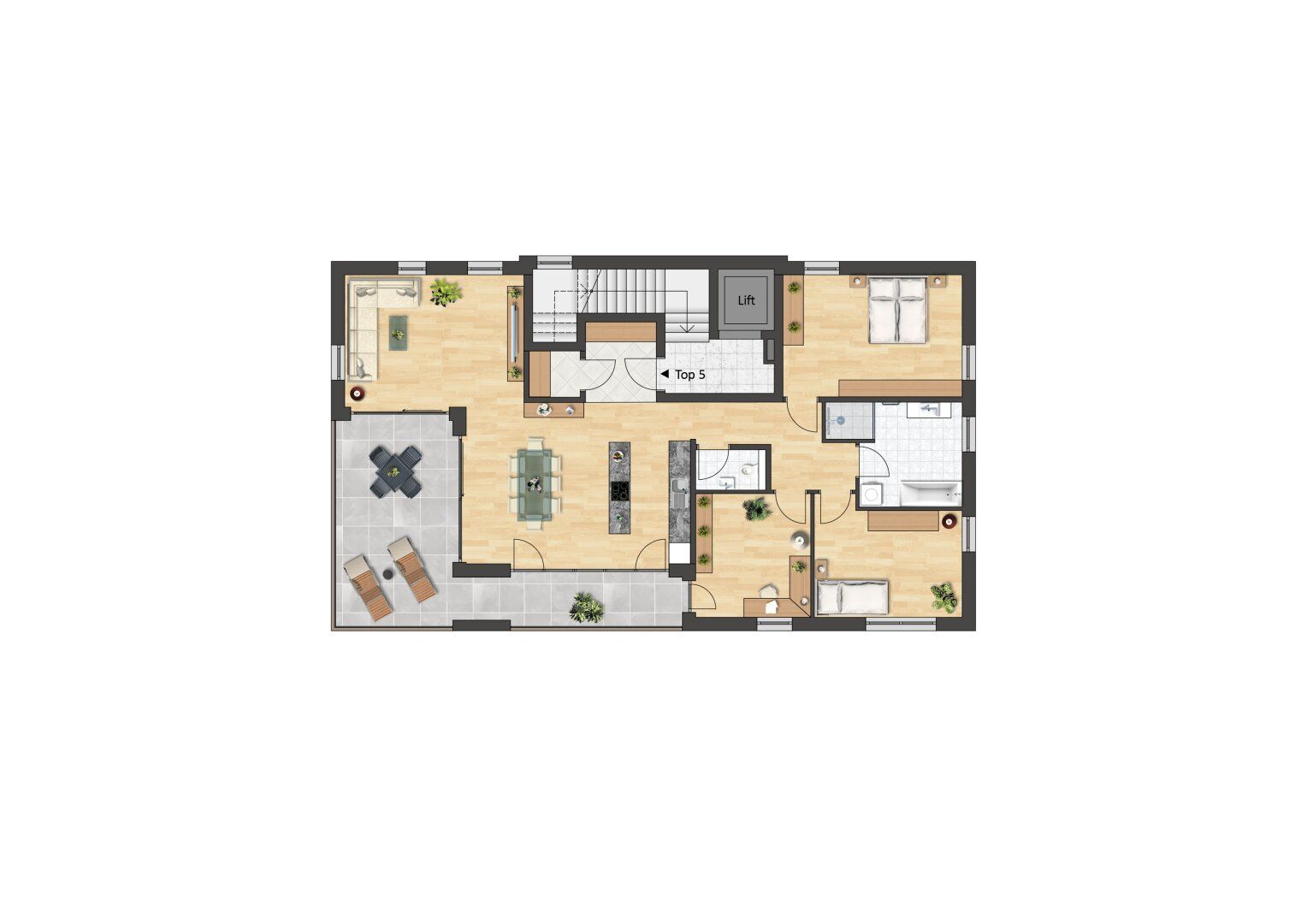Wohnung – Guggenberg - Ansicht 2