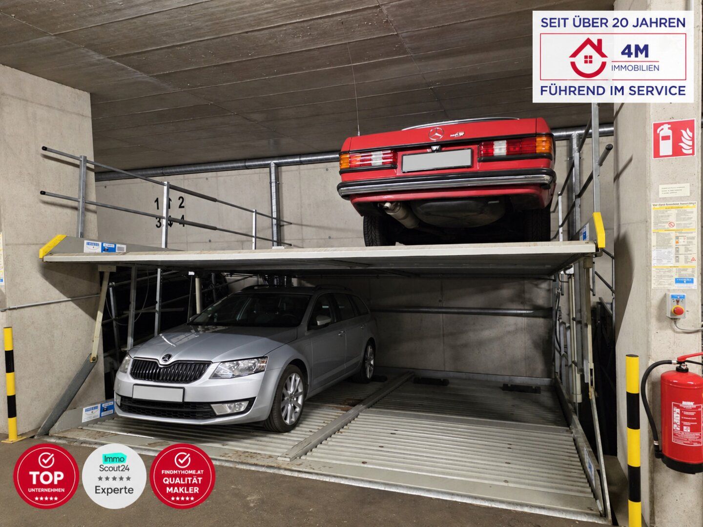 Top Duplex-Stellplatz 12,35 m² in 1130 Wien - Ihr sicherer Parkplatz zum Kauf!