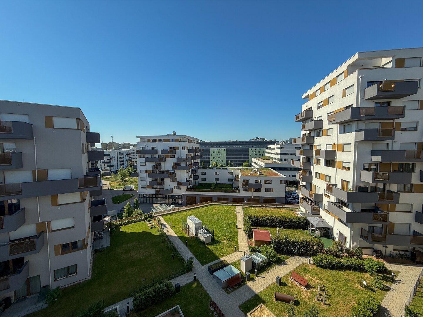 Zwei Zimmer mit bester Aussicht in Donaustadt