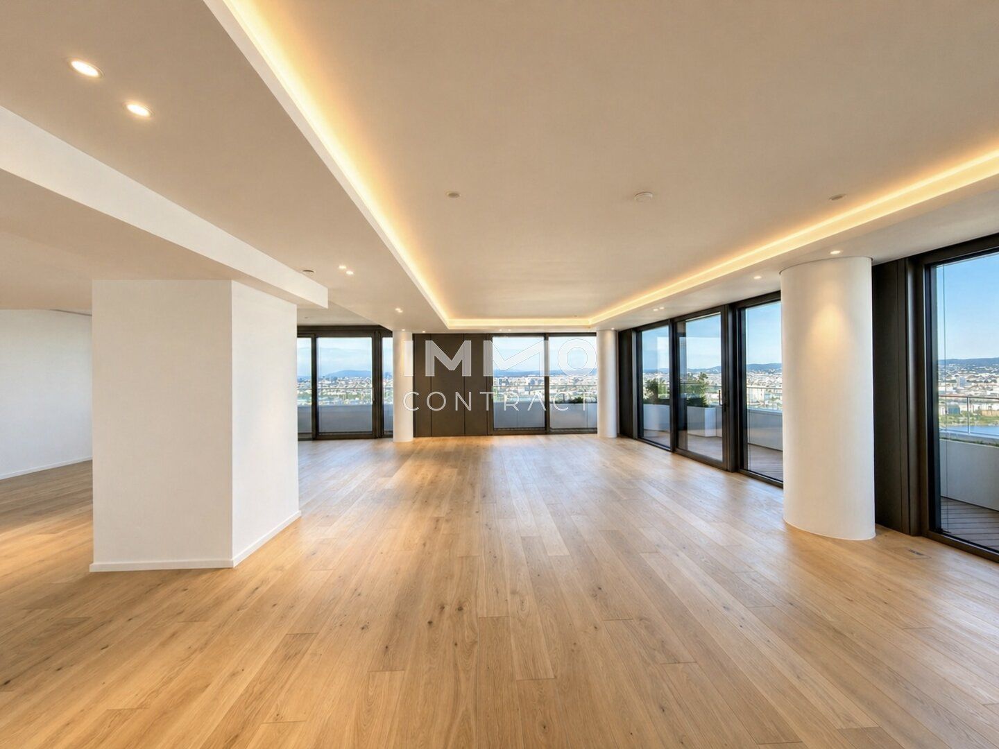 Luxus Apartment mit Stadtblick: 33. Etage - Neue Donau, Dooman, Gym, Lounges