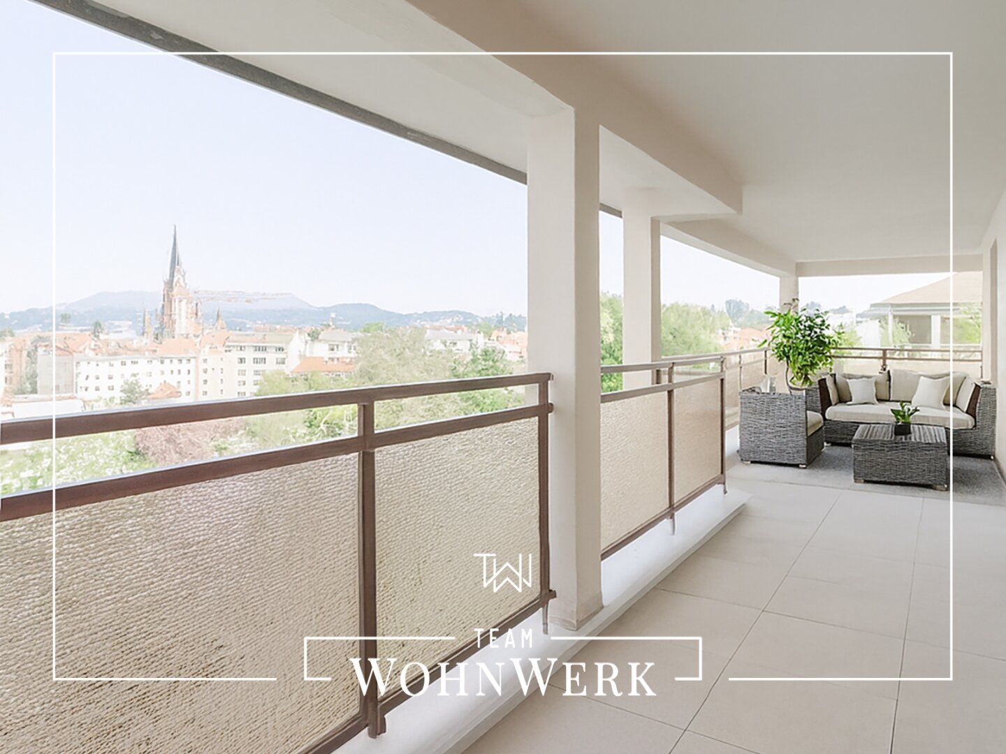Exklusives Wohnjuwel über den Dächern von Graz - 5-Zimmerwohnung mit 100 m² Dachterrasse und Panoramablick