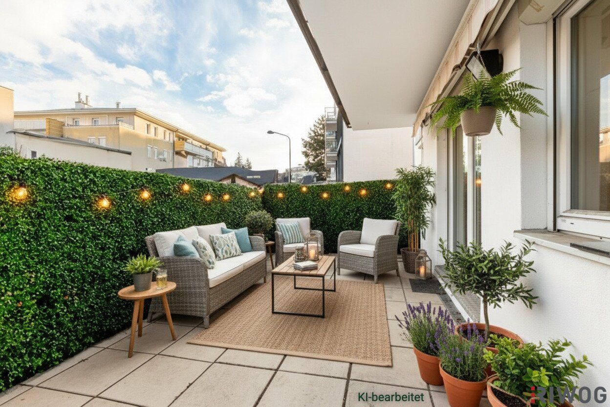 Ruhig wohnen. Urban angebunden. Grün genießen. 2-Zimmer-Gartenwohnung in Hietzing - mit Garagenstellplatz
