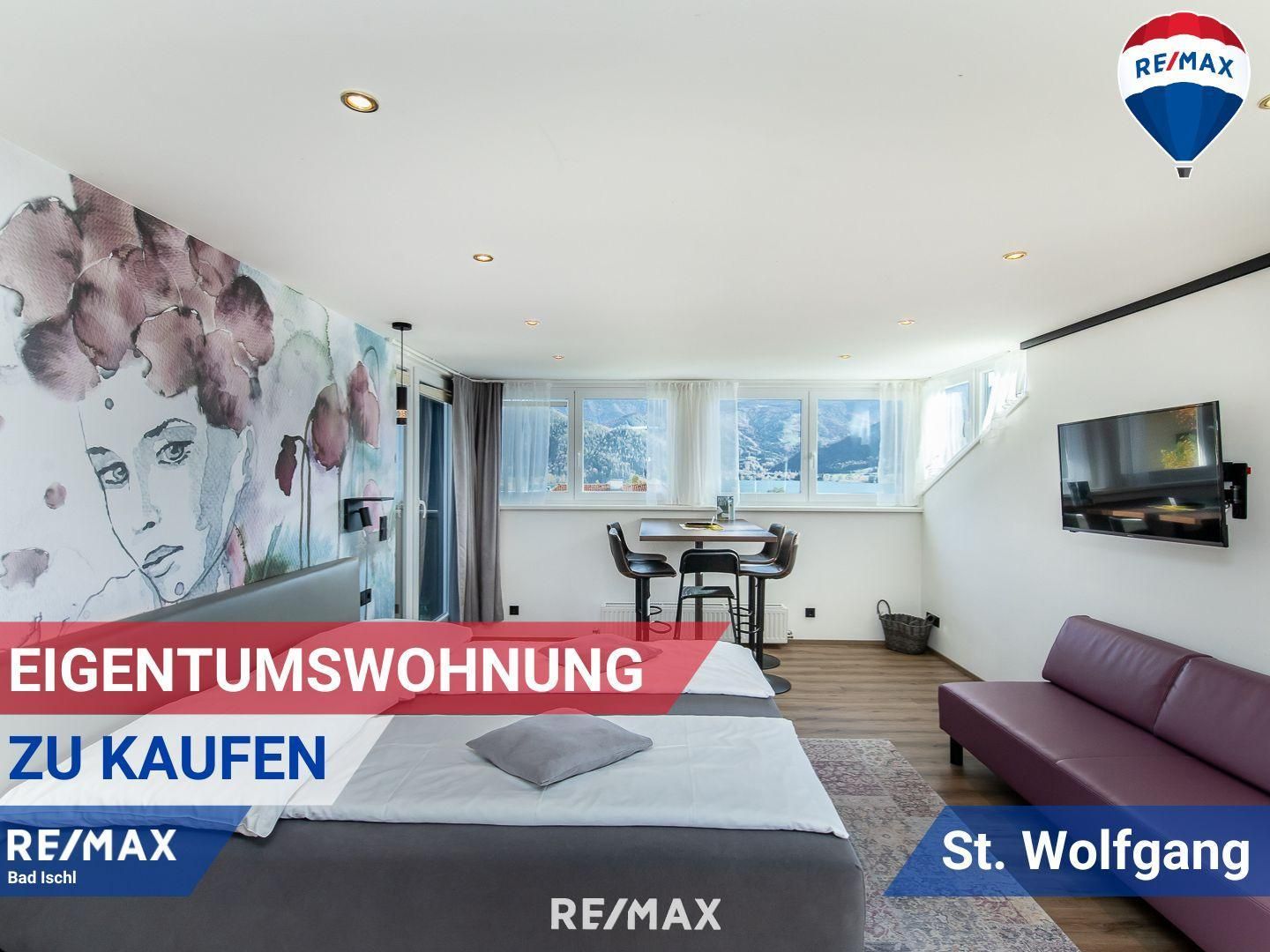 Großzügige Eigentumswohnung mit Wolfgangseeblick und Seenähe