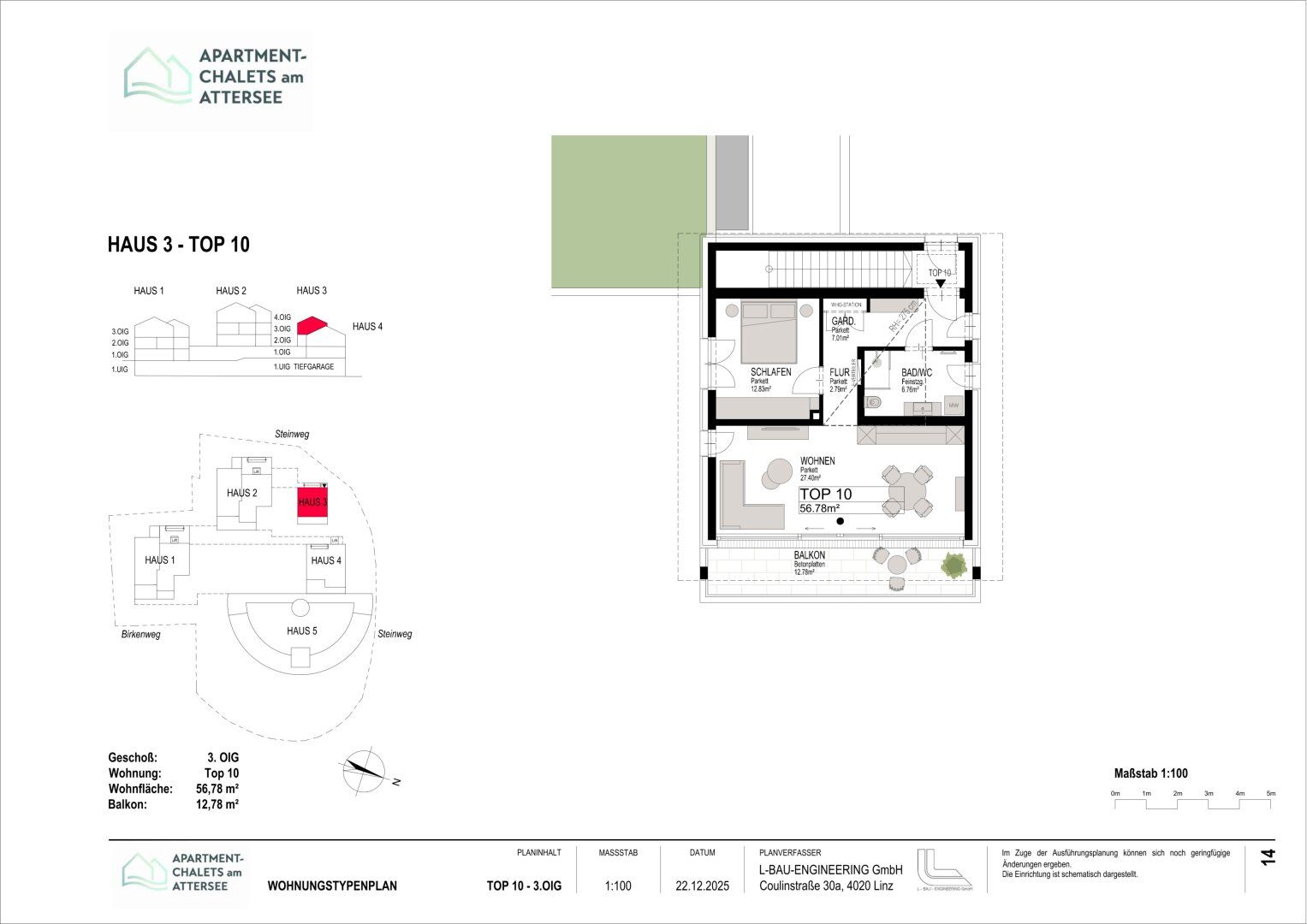 Wohnung – Nußdorf am Attersee - Ansicht 5