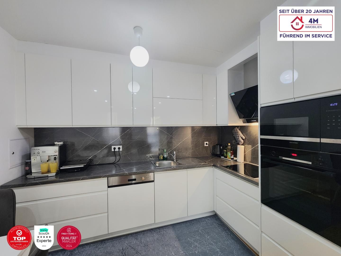 Hochwertige ausgestattete & neuwertige 3-Zimmer Wohnung mit Loggia in TOP-ZUSTAND!
