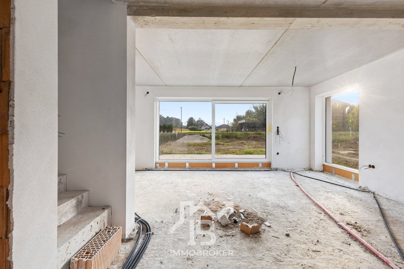 Doppelhausanlage - 6 Öko-Neubau-Doppelhaushälften zu verkaufen! - Veduta 4
