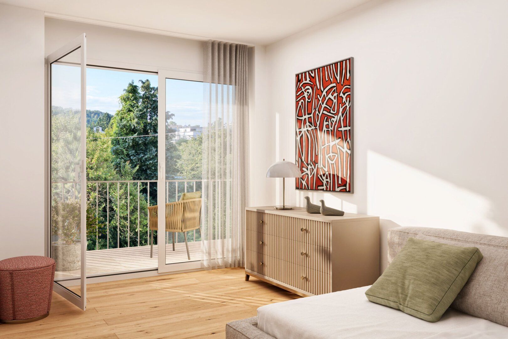 Familienfreundlich in Andritz - 4-Zimmer-Wohnung mit zwei Balkonen