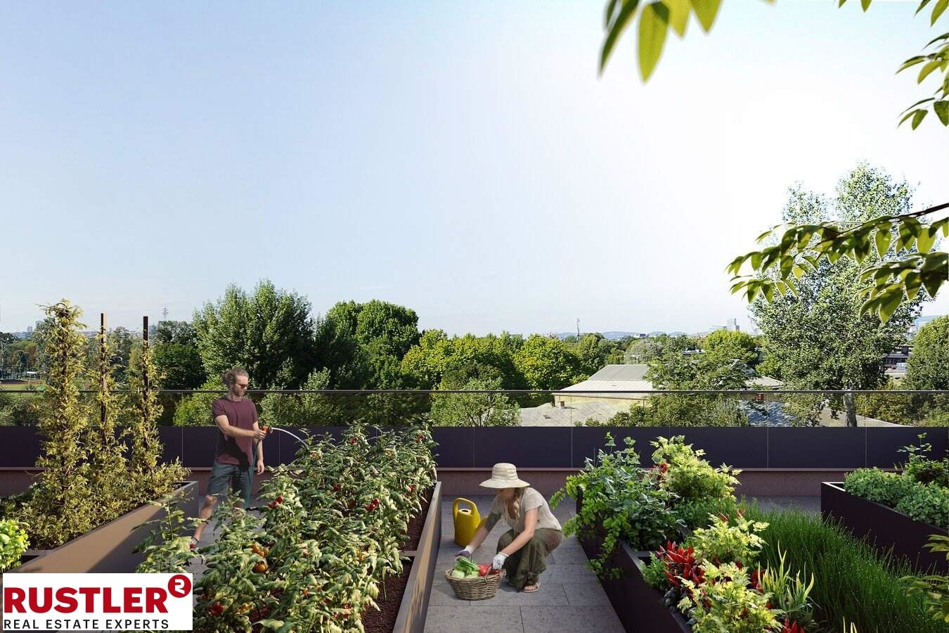 Erstbezug mit Rooftop & Praterblick