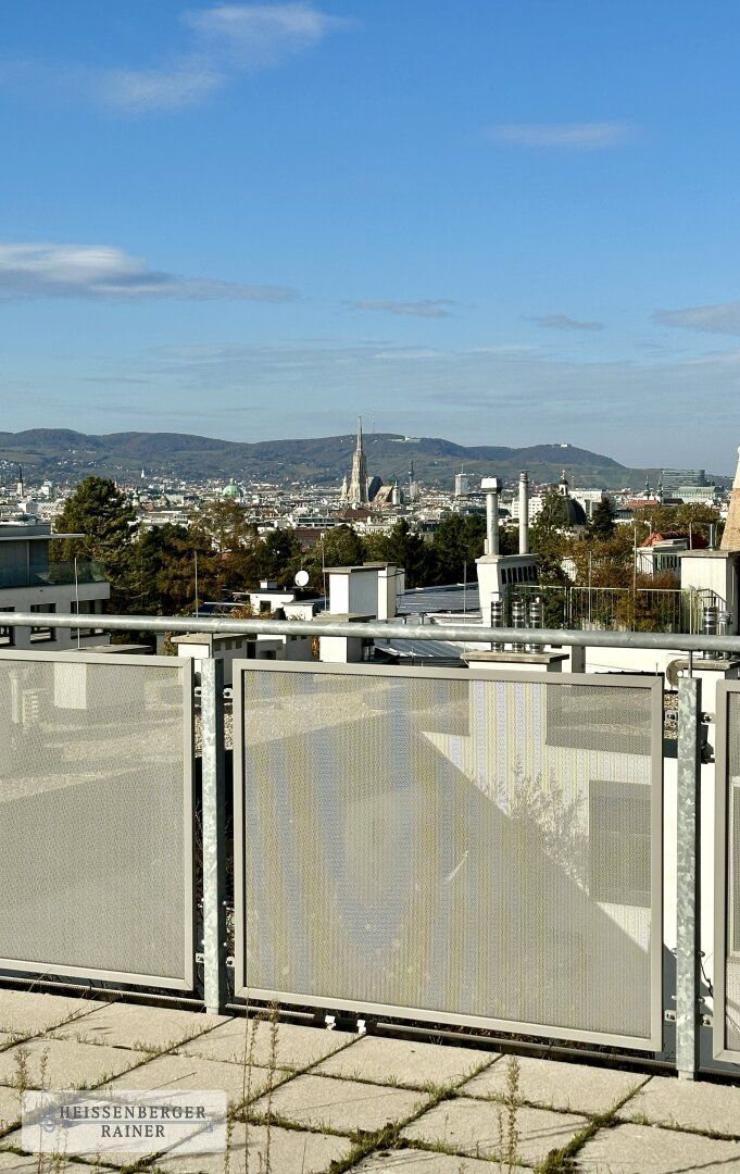 VOLLES STADTPANORAMA /// Moderne Wohnung mit riesiger Dachterrasse
