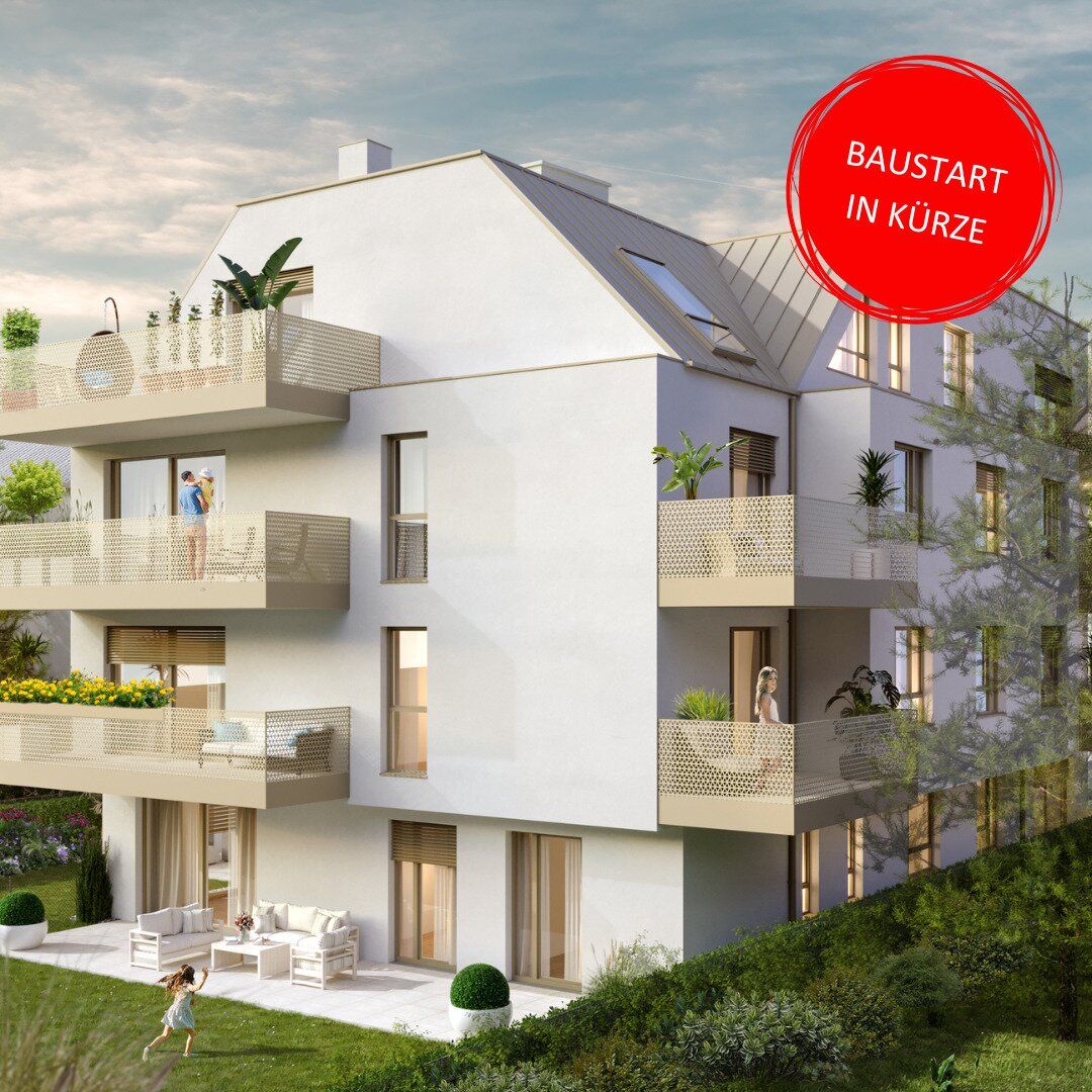 2 Zimmer Loggiawohnung in absoluter Grünruhelage - Wohnungen ab 6300 EUR / m² !