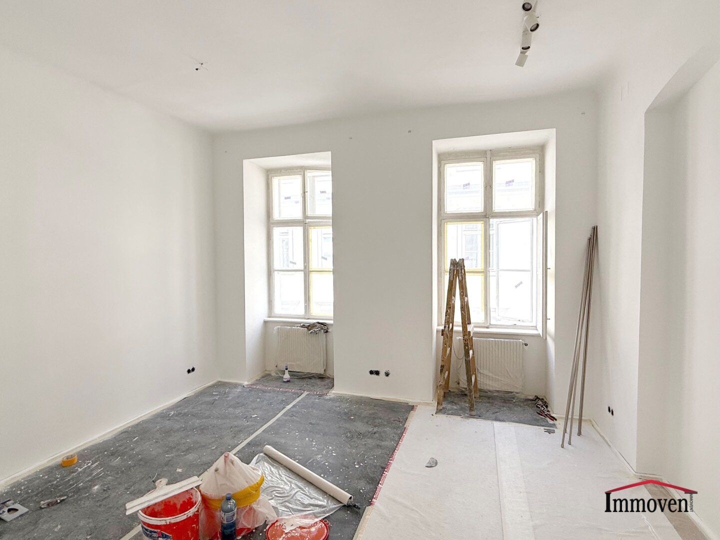 Erstbezug in Toplage - Teilsanierte 3-Zimmerwohnung ohne Freifläche im Botschaftsviertel! (Mietbeginn nach Vereinbarung)