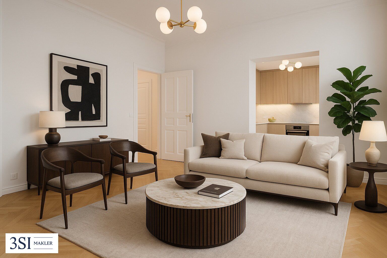Top-sanierter Altbau-Erstbezug - Elegante 3-Zimmer-Wohnung mit moderner Ausstattung