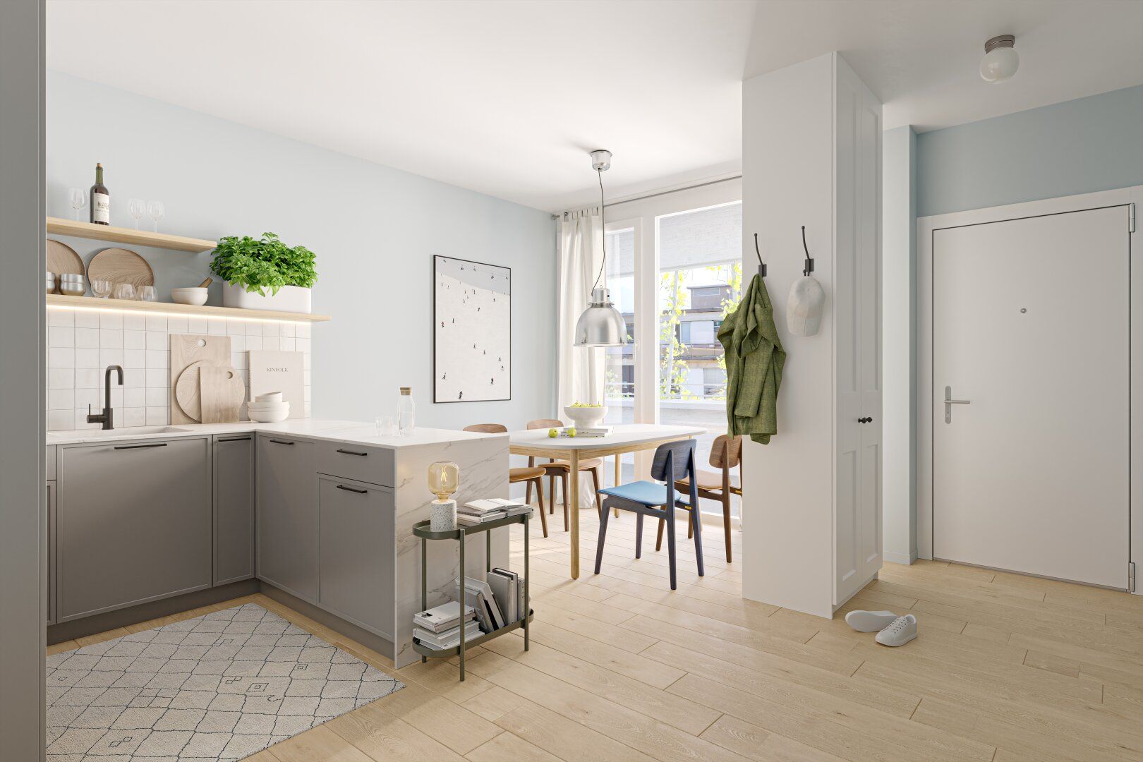 3-Zimmer-Gartenwohnung, Top B18, Innsbruck - Näkymä 3