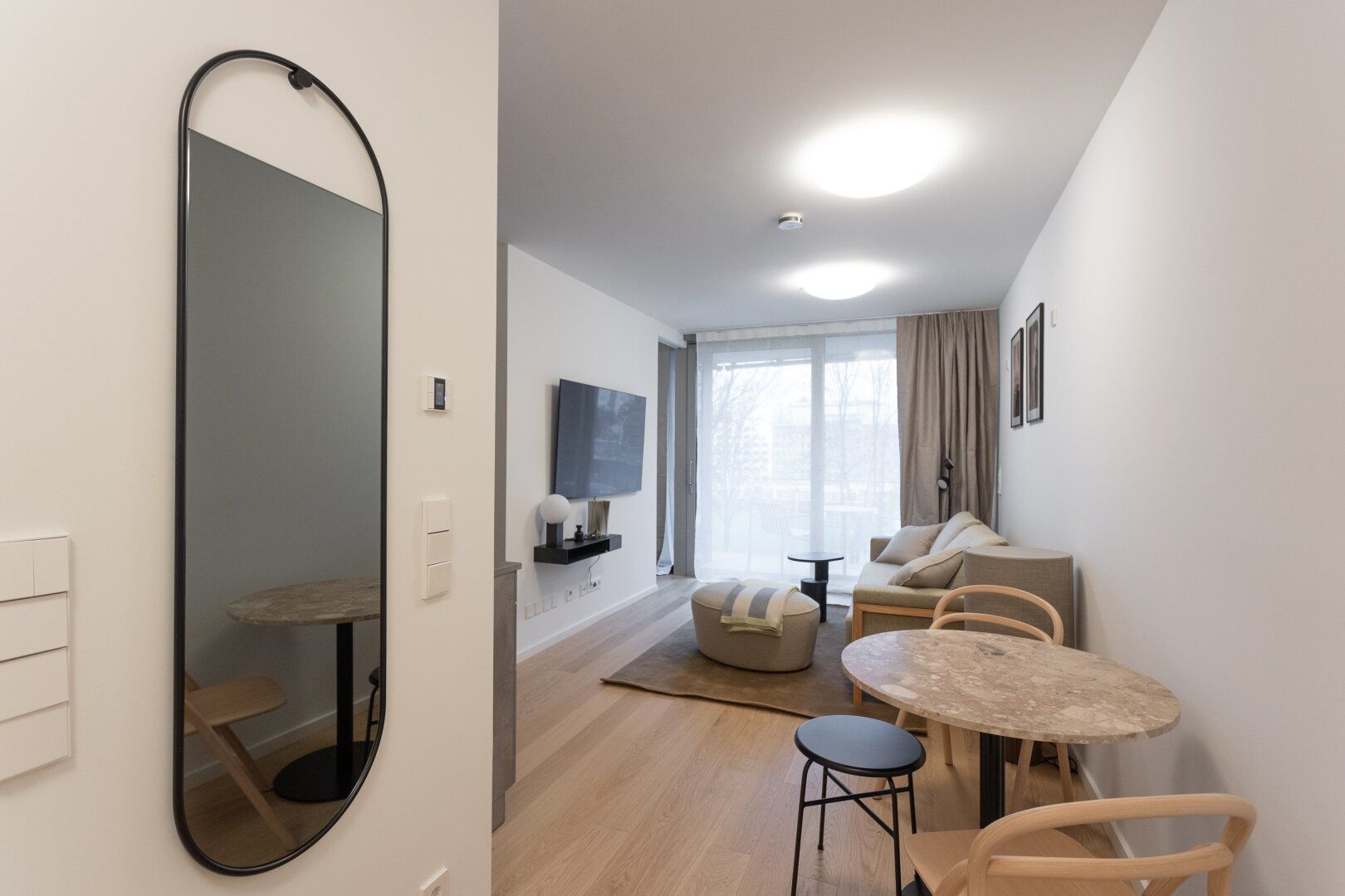 Ideal für Anleger! Exklusiver, voll möblierter Neubau mit Loggia am Donaukanal! - Ansicht 4