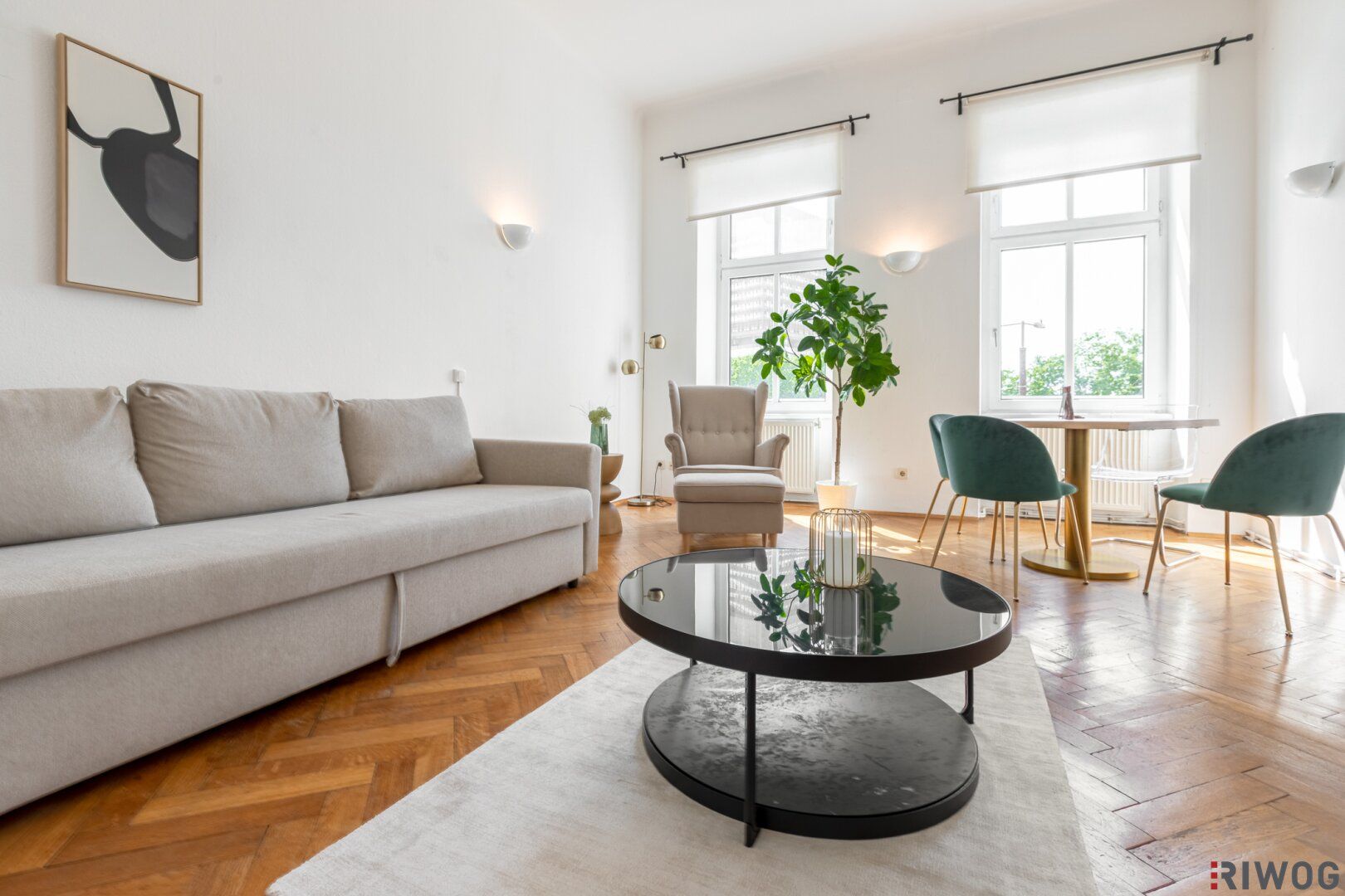 RETRO-CHIC II AIRBNB oder SELBST EINZIEHEN II KOMPLETT MÖBLIERT II ca. 11m² BALKON II SOFORT NUTZBAR II NÄHE U6/AKH/VOLKSOPER/WUK