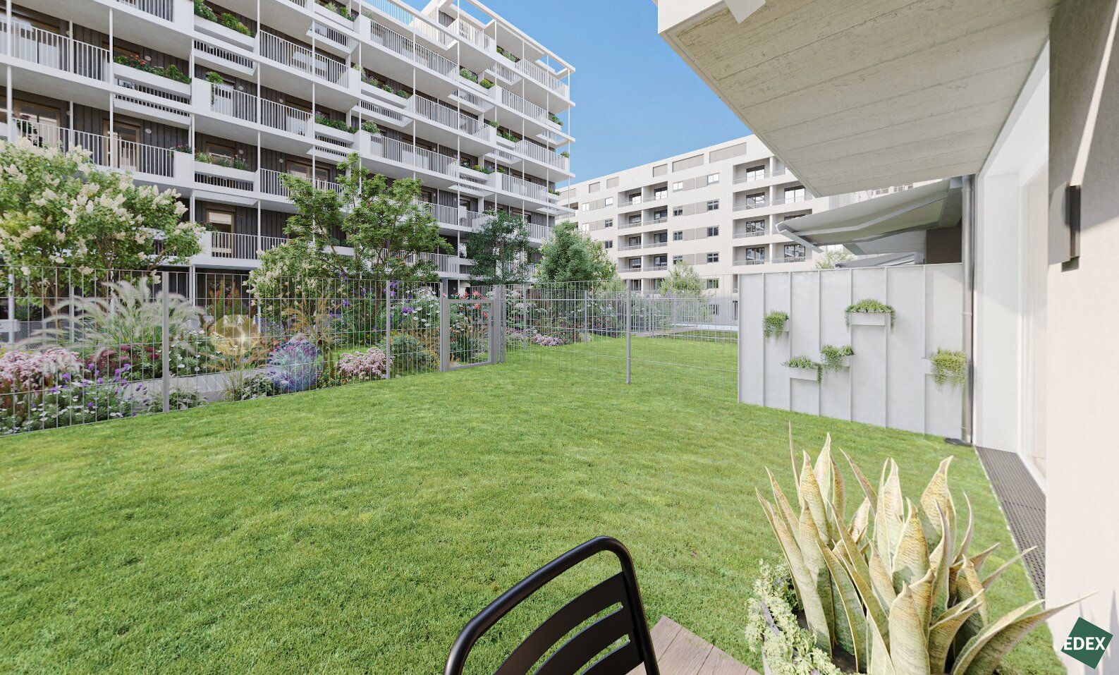 VILLAGE IM DRITTEN | 2-Zimmer-Anlegerwohnung mit Eigengarten