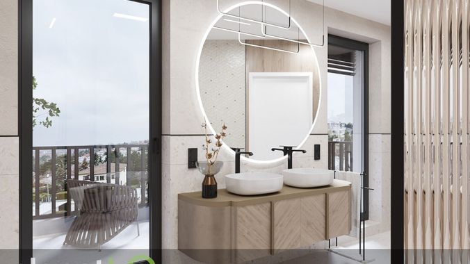 Visualisierung Badezimmer 2.OG