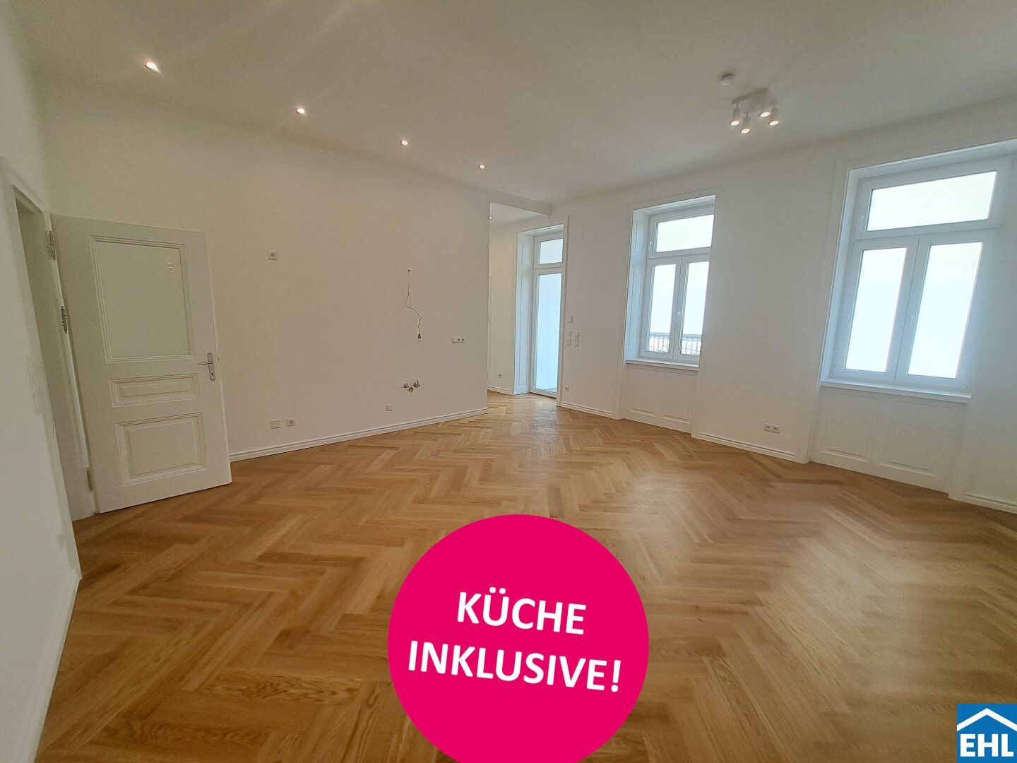 Exklusives Wohngefühl: Altbauprojekt mit hochwertiger Ausstattung - jetzt inklusive Küche!