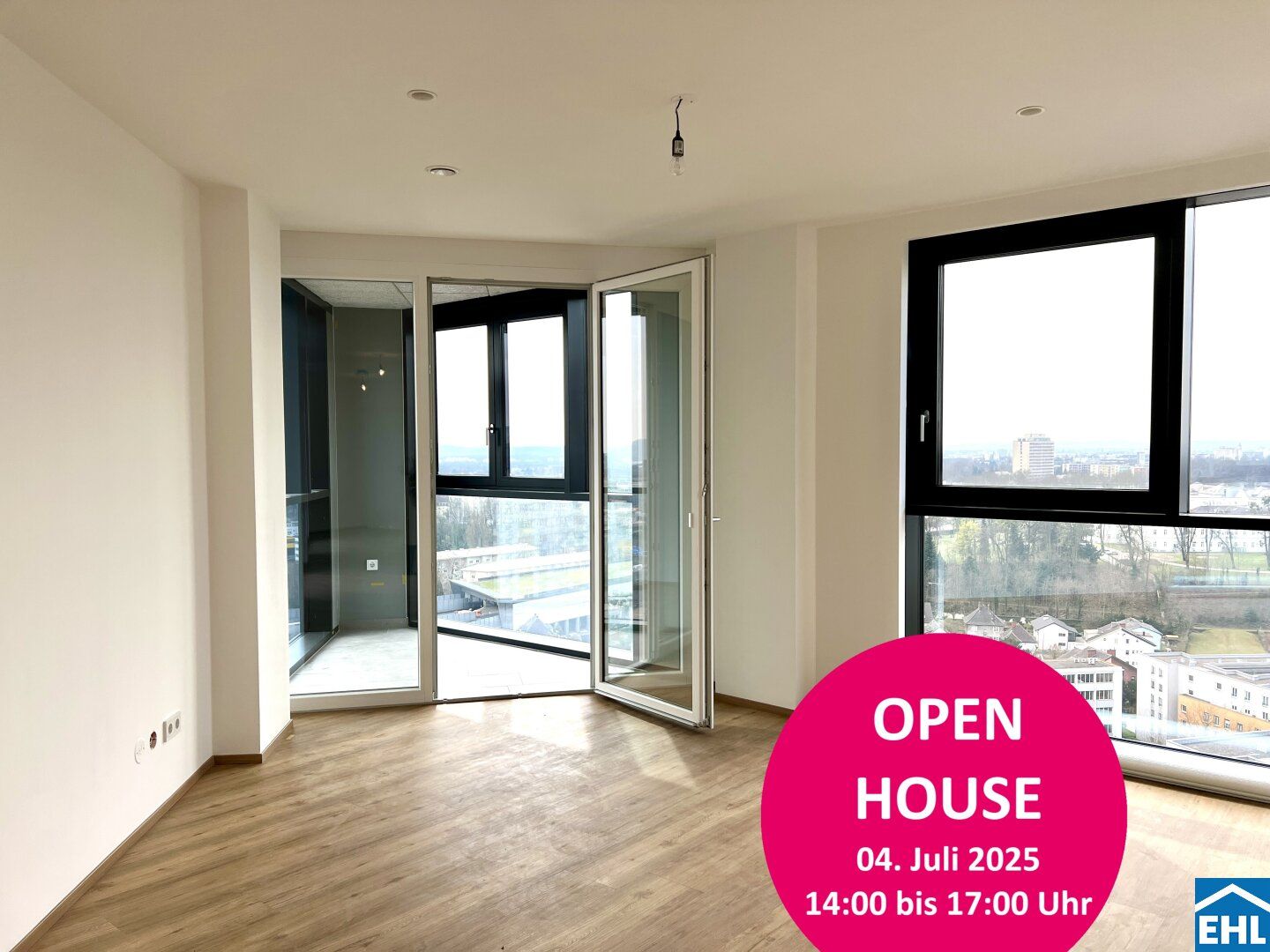 OPEN HOUSE AM FREITAG 04.07 von 14.00 Uhr bis 17.00 Uhr - Bulgariplatz 11 OHNE VORANMELDUNG